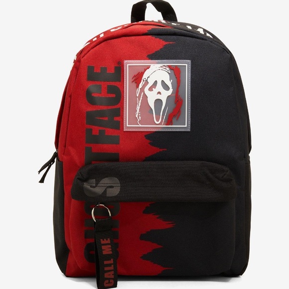 Scream Ghost Face Glow In The Dark Backpack Ghostface Hot Topic Horror‎ Movie